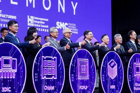 2025年9月10日行政院長卓榮泰出席「SEMICON_Taiwan_2025國際半導體展」開幕典禮