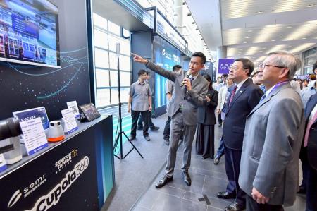 2025年9月10日行政院長卓榮泰出席「SEMICON_Taiwan_2025國際半導體展」開幕典禮