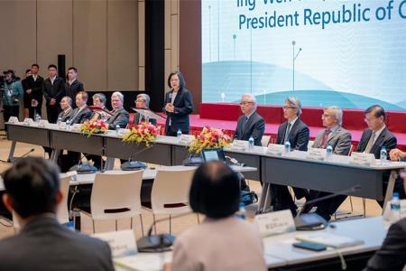 總統出席「2023行政院科技顧問會議開幕式」